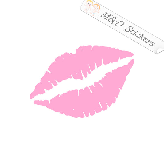 2x Sexy lips Vinyl Decal Sticker Different colors & size for Cars/Bikes/Windows