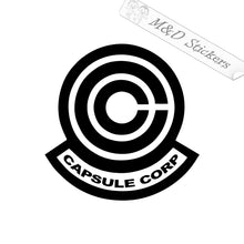 2x Capsule Corporation Dragonball Z Logo Vinyl Decal Sticker Different colors & size for Cars/Bikes/Windows