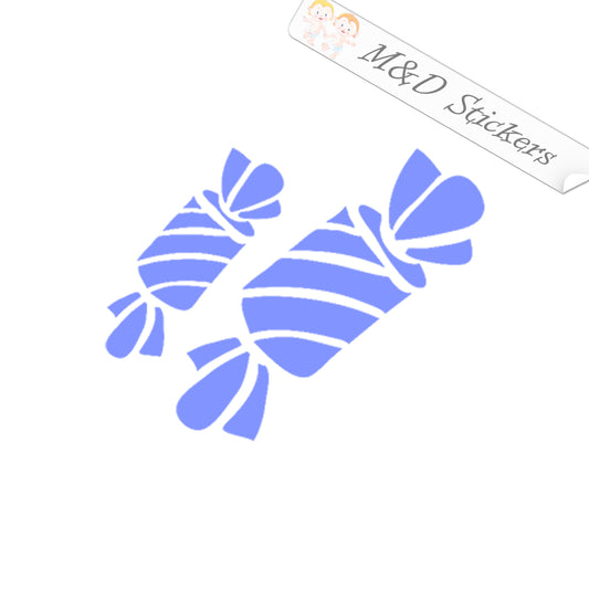 2x Candy Vinyl Decal Sticker Different colors & size for Cars/Bikes/Windows