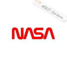 2x NASA Space agency logo Vinyl Decal Sticker Different colors & size for Cars/Bikes/Windows
