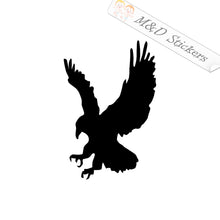 2x Eagle Vinyl Decal Sticker Different colors & size for Cars/Bikes/Windows