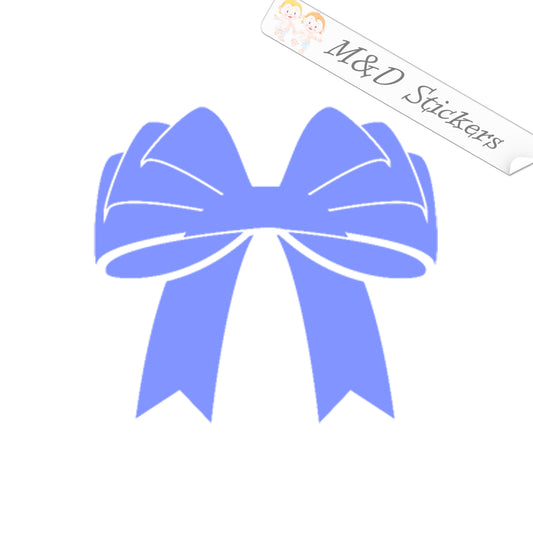 2x Bow Vinyl Decal Sticker Different colors & size for Cars/Bikes/Windows