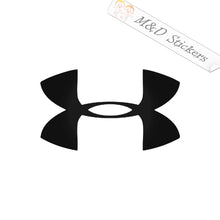 2x Under Armour Logo Vinyl Decal Sticker Different colors & size for Cars/Bikes/Windows