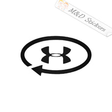 2x Under Armour Logo Vinyl Decal Sticker Different colors & size for Cars/Bikes/Windows