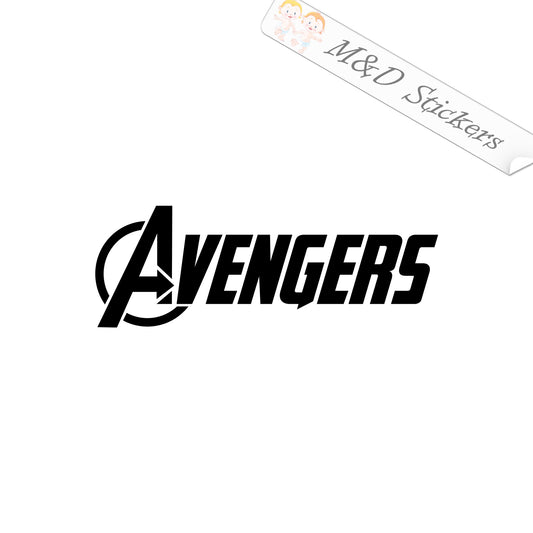 2x Avengers Vinyl Decal Sticker Different colors & size for Cars/Bikes/Windows