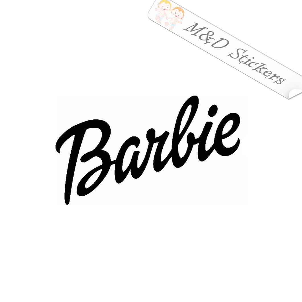 Barbie Vinyl Decal Sticker Different colors & size for Cars/Bikes/Windows