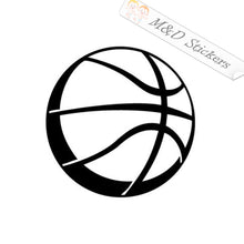 2x Basketball ball Vinyl Decal Sticker Different colors & size for Cars/Bikes/Windows