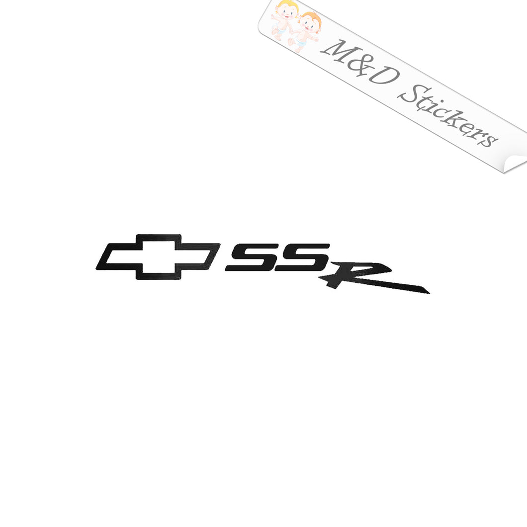 2x Chevy SSR Vinyl Decal Sticker Different colors & size for Cars/Bikes/Windows
