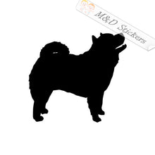 2x Chow Chow Dog Vinyl Decal Sticker Different colors & size for Cars/Bikes/Windows