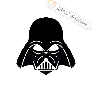 2x Darth Vader Vinyl Decal Sticker Different colors & size for Cars/Bikes/Windows