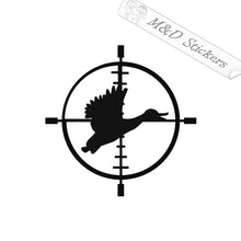 2x Duck Hunting Vinyl Decal Sticker Different colors & size for Cars/Bikes/Windows