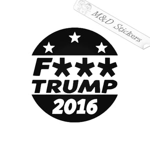 2x F*ck Trump 2020 Election Vinyl Decal Sticker Different colors & size for Cars/Bikes/Windows