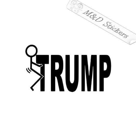 2x F*ck Trump 2020 Election Vinyl Decal Sticker Different colors & size for Cars/Bikes/Windows