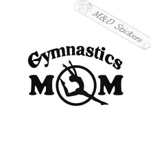 2x Gymnastics mom Vinyl Decal Sticker Different colors & size for Cars/Bikes/Windows