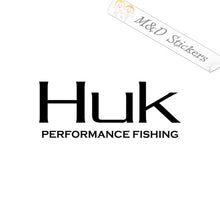 2x Huk fishing Logo Vinyl Decal Sticker Different colors & size for Cars/Bikes/Windows