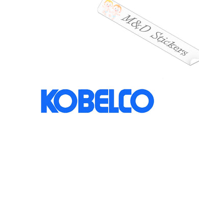 2x Kobelco Logo Vinyl Decal Sticker Different colors & size for Cars/Bikes/Windows