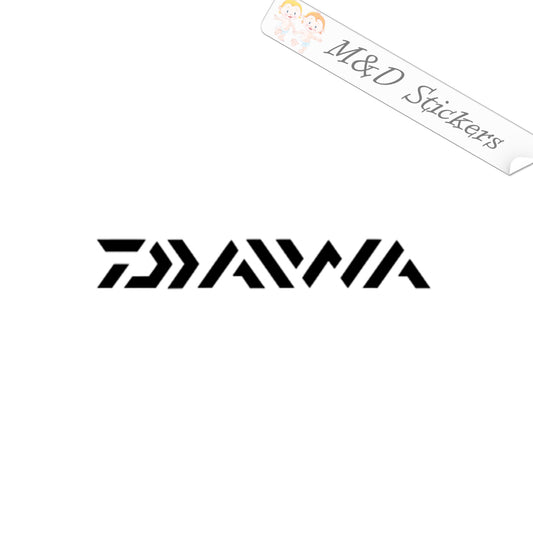 2x Team Daiwa X Rods Vinyl Decal Sticker Different colors & size for Cars/Bikes/Windows