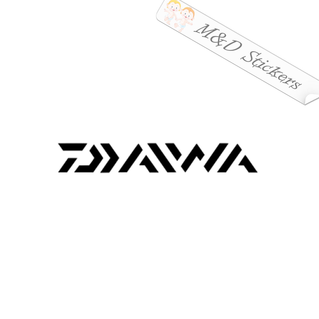 2x Team Daiwa X Rods Vinyl Decal Sticker Different colors & size for Cars/Bikes/Windows