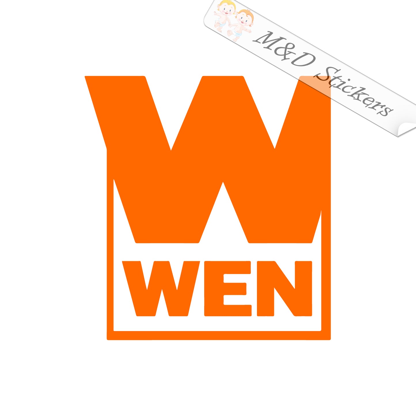 2x WEN tools logo Vinyl Decal Sticker Different colors & size for Cars/Bikes/Windows