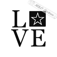 2x US Army Love Logo Vinyl Decal Sticker Different colors & size for Cars/Bikes/Windows