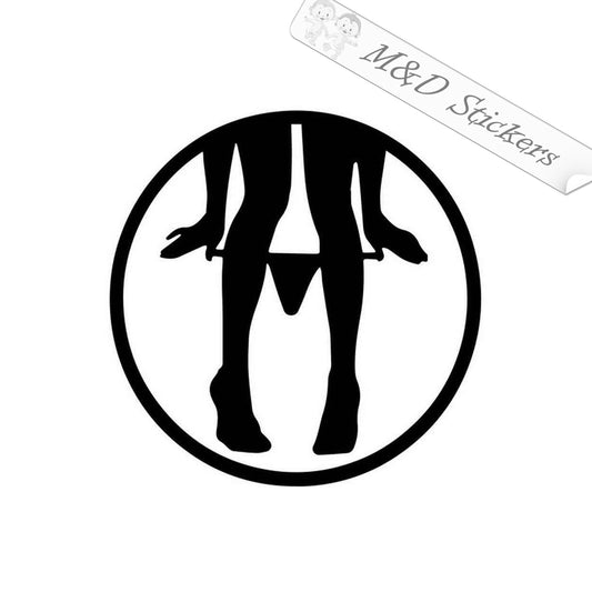 2x Panty Dropper Vinyl Decal Sticker Different colors & size for Cars/Bikes/Windows