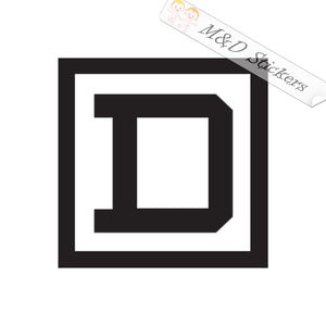 2x Square D Tools Logo Vinyl Decal Sticker Different colors & size for Cars/Bikes/Windows