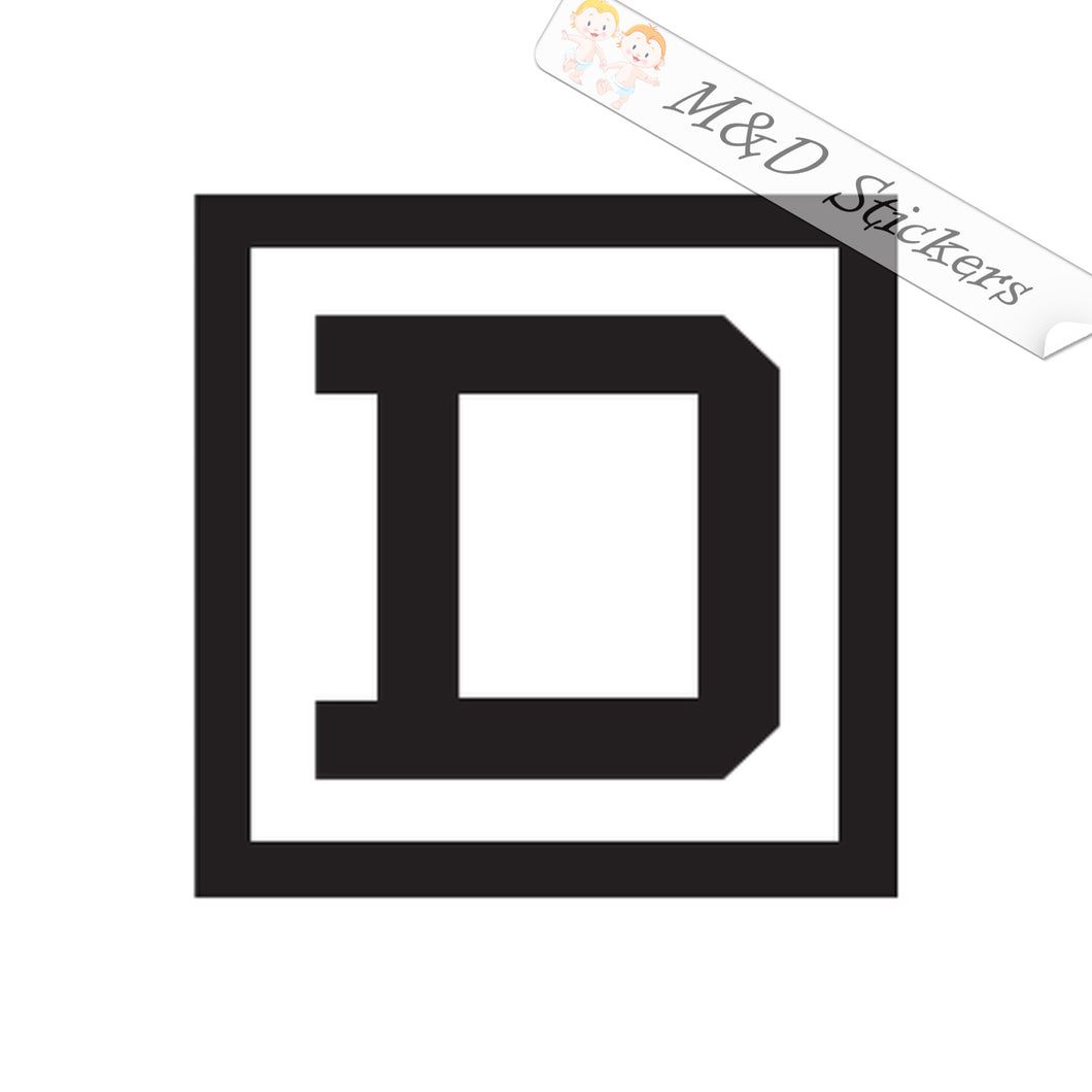 2x Square D Tools Logo Vinyl Decal Sticker Different colors & size for Cars/Bikes/Windows