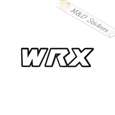 2x WRX Subaru Vinyl Decal Sticker Different colors & size for Cars/Bikes/Windows