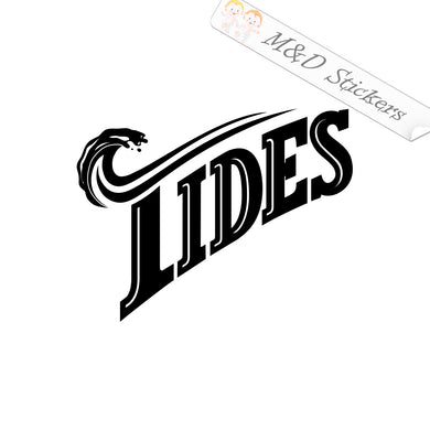 2x Norfolk Tides Baseball Logo Vinyl Decal Sticker Different colors & size for Cars/Bikes/Windows