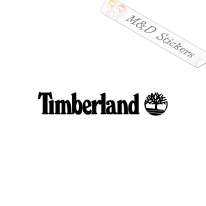2x Timberland Logo Vinyl Decal Sticker Different colors & size for Cars/Bikes/Windows