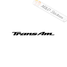 2x Trans Am Pontiac Vinyl Decal Sticker Different colors & size for Cars/Bikes/Windows