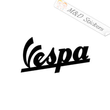 2x Vespa Logo Vinyl Decal Sticker Different colors & size for Cars/Bikes/Windows