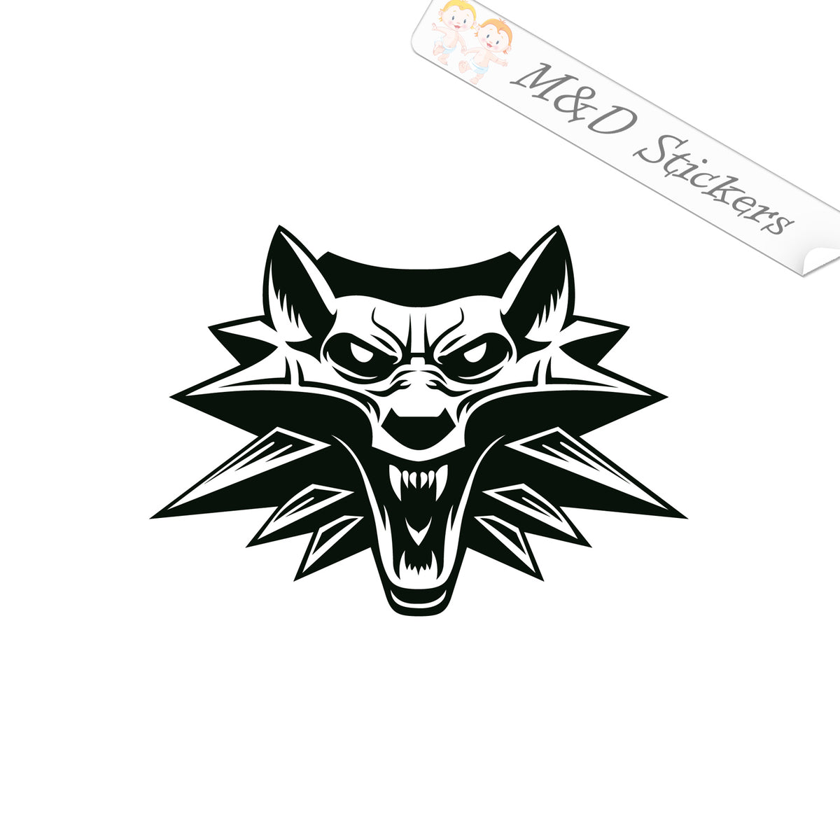 2x The Witcher Vinyl Decal Sticker Different colors & size for Cars/Bi ...