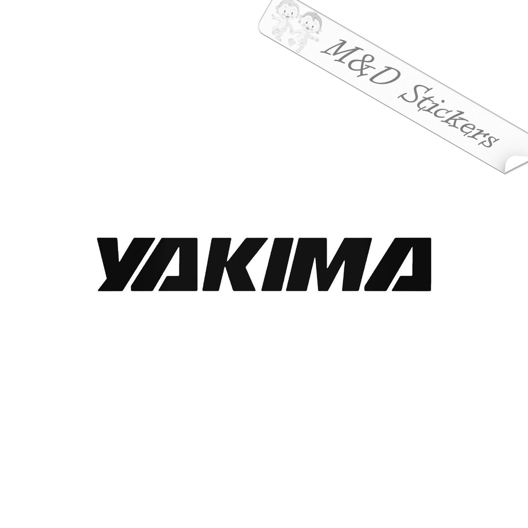 2x Yakima roof racks Vinyl Decal Sticker Different colors & size for Cars/Bikes/Windows