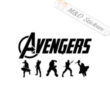 2x Avengers Vinyl Decal Sticker Different colors & size for Cars/Bikes/Windows