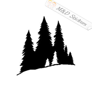 2x Forest Vinyl Decal Sticker Different colors & size for Cars/Bikes/Windows