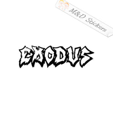 Exodus Logo (4.5" - 30") Vinyl Decal in Different colors & size for Cars/Bikes/Windows