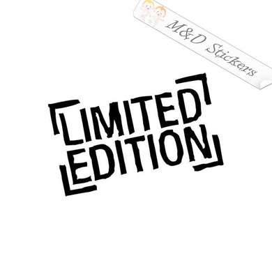 2x Limited Edition Vinyl Decal Sticker Different colors & size for Cars/Bikes/Windows