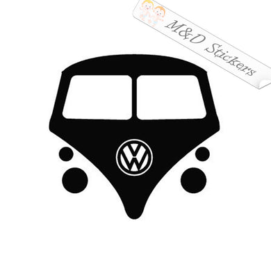 2x Volkswagen van Vinyl Decal Sticker Different colors & size for Cars/Bikes/Windows