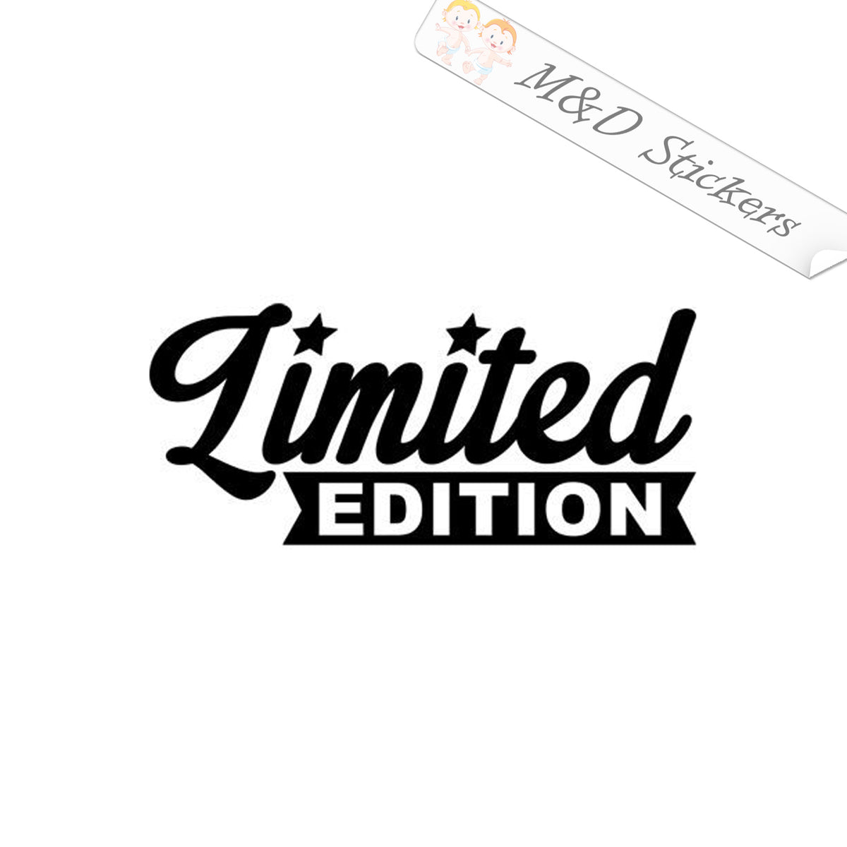 Limited Edition Copy Sticker 2x Limited Edition Vinyl Decal Sticker Different colors & size for Car ...
