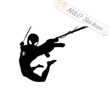 Spider man (4.5" - 30") Vinyl Decal in Different colors & size for Cars/Bikes/Windows