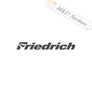 Friedrich Logo (4.5" - 30") Vinyl Decal in Different colors & size for Cars/Bikes/Windows