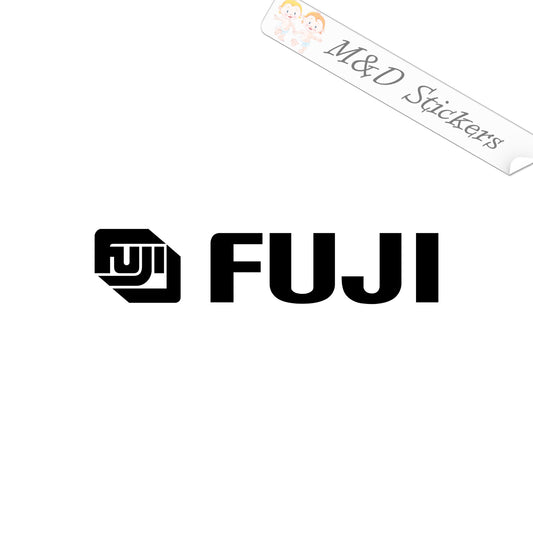 2x Fujifilm Logo Vinyl Decal Sticker Different colors & size for Cars/Bikes/Windows