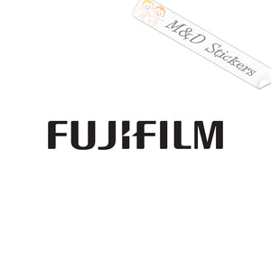 2x Fujifilm Logo Vinyl Decal Sticker Different colors & size for Cars/Bikes/Windows