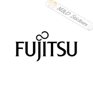 Fujitsu Logo (4.5" - 30") Vinyl Decal in Different colors & size for Cars/Bikes/Windows