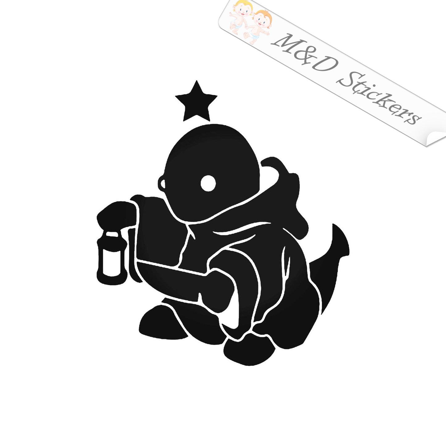 Final Fantasy Tonberry (4.5" - 30") Vinyl Decal in Different colors & size for Cars/Bikes/Windows