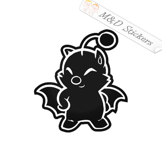 2x Final Fantasy Moogle Video Game Vinyl Decal Sticker Different colors & size for Cars/Bikes/Windows