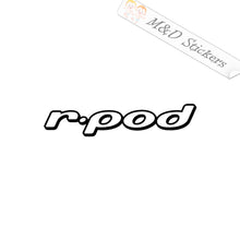 2x Forest River R-Pod RV Trailers Logo Vinyl Decal Sticker Different colors & size for Cars/Bikes/Windows