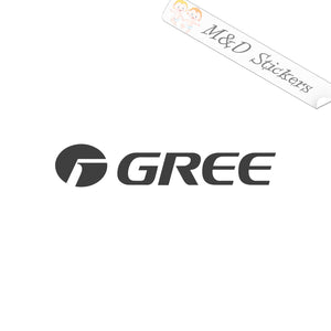 Gree Logo (4.5" - 30") Vinyl Decal in Different colors & size for Cars/Bikes/Windows