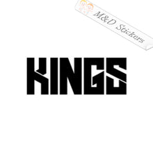 Sacramento Kings script Basketball NBA (4.5" - 30") Vinyl Decal in Different colors & size for Cars/Bikes/Windows